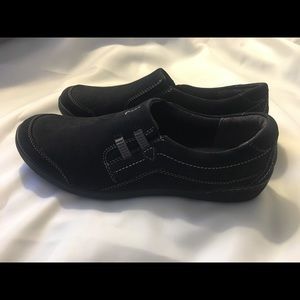 Privo by Clark Black Slip On Loafer Type Shoe